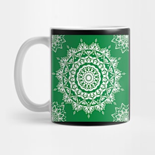 Green Mandala Mug